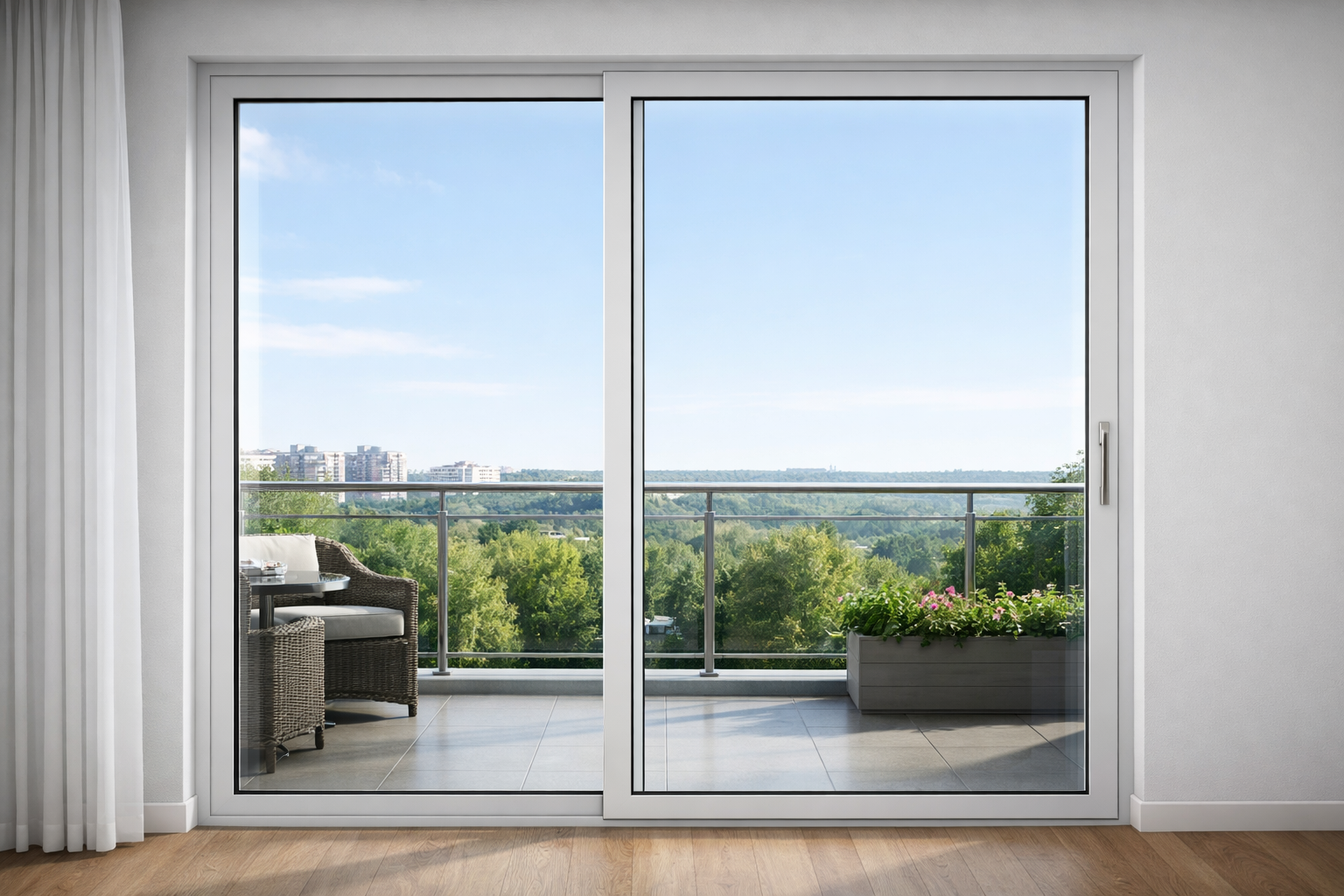 Раздвижные балконные двери