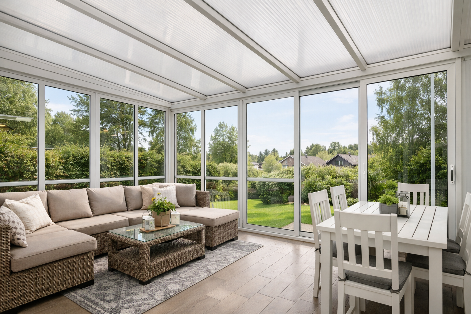 Остекленная терраса